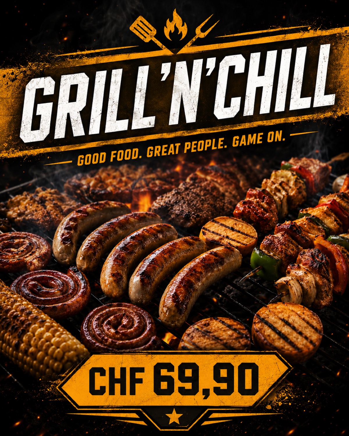 Paintball mit Grill & Chill: erst Action, dann runterkommen
